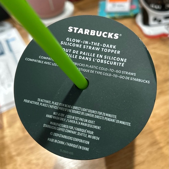 Starbucks Glow-in-the-Dark Tumbler with Multicolor Design - Picture 4 of 6